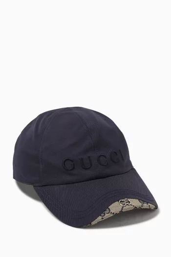 Embroidered Baseball Hat in Cotton