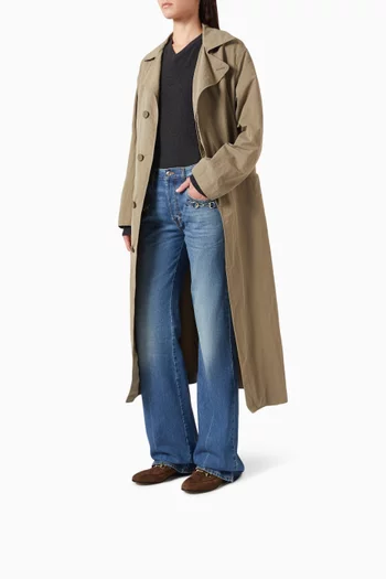 Jordaan Loafers in GG Suede