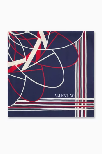 Le Fou de l'Archive Scarf in Silk