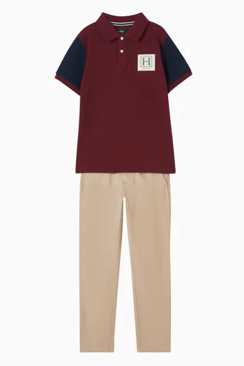 Heritage Contrasting Polo Shirt