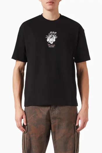 In My Head T-shirt in Cotton