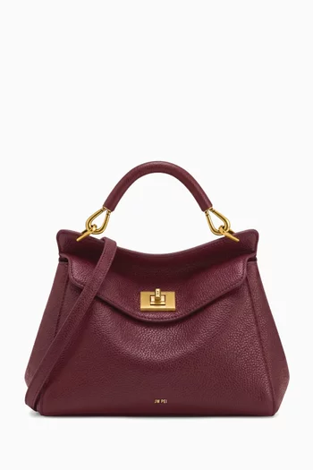 Lucia Classic Top-handle Bag in Vegan Leather