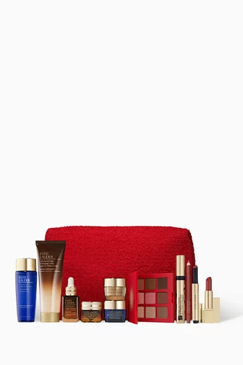 12-Piece Holiday Blockbuster 9 Full-Sizes + More Makeup Gift Set,  Savings Value 64%