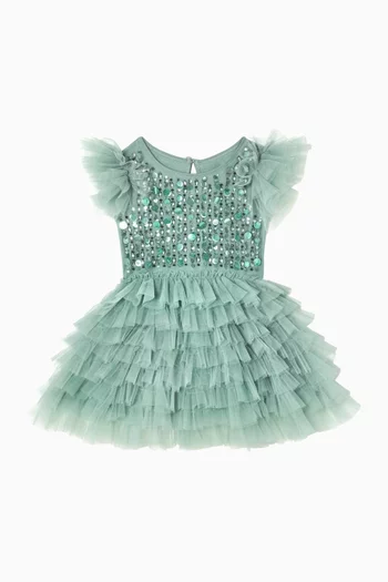 Bébé Snowflake Shimmer Tutu Dress