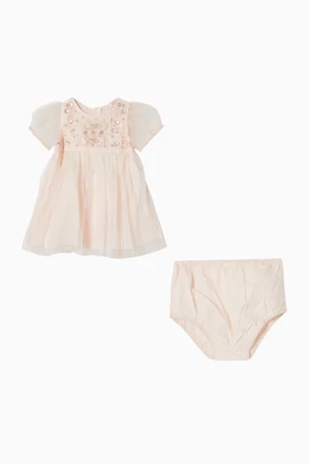 Bébé Powder Puff Tulle Dress