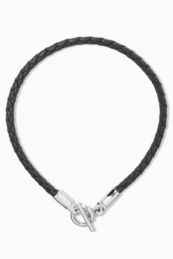 Giorgio Bracelet in Woven Leather
