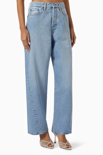 Facade Straight-fit Jeans in Denim