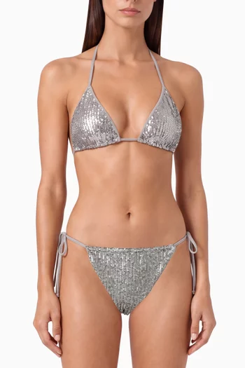 String Bikini & Briefs Set