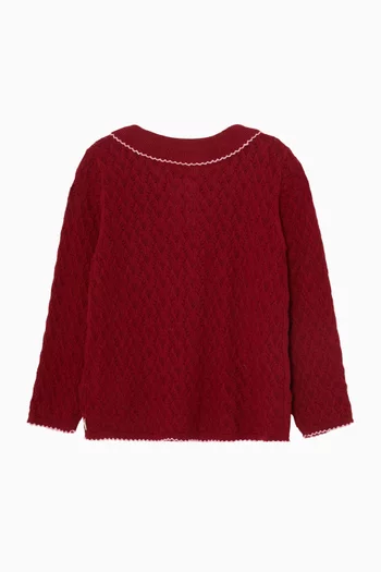 Rosier Cardigan in Cotton-blend