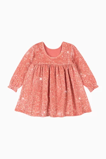 Gia Sparkle Dress in Velvet
