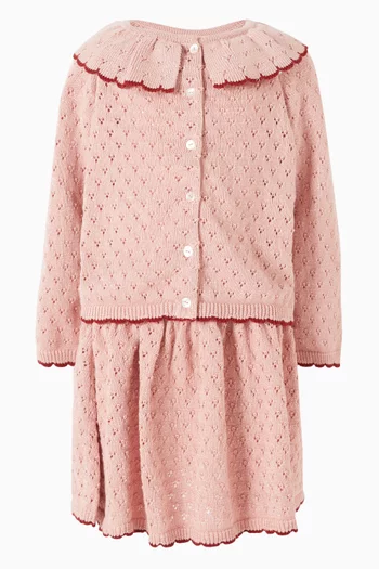 Holiday Skirt in Cotton-knit