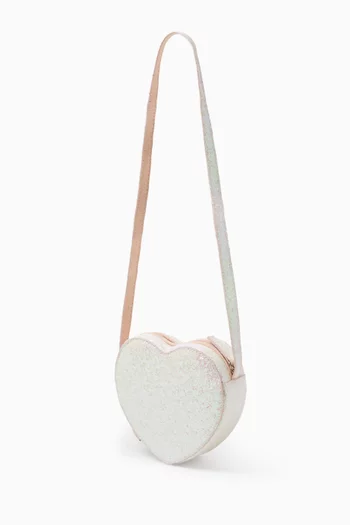 Tut Cherry Sequin-embellished Shoulder Bag