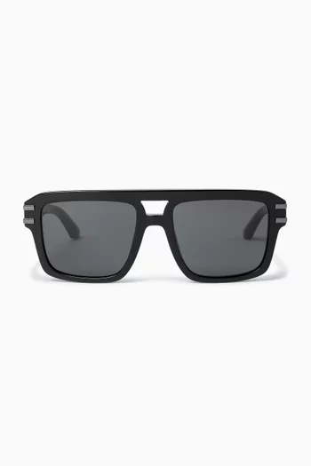 Aviator Sunglasses in Acetate