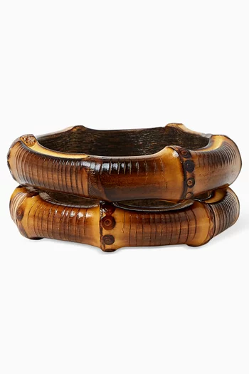 Bamboo Napkin Holders, Set of 2