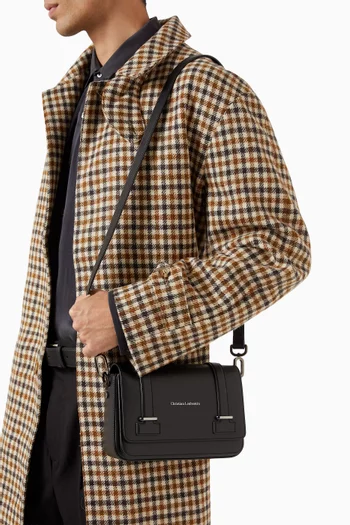 Tactical Crossbody Bag in Leather