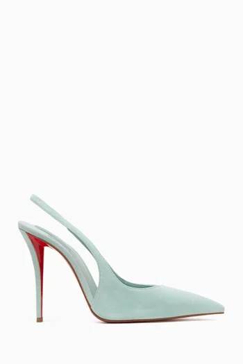 Miss Z 100 Slingback Pumps in Suede