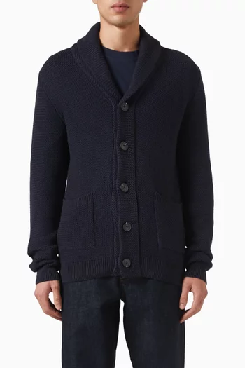 Shawl Collar Cardigan in Knit