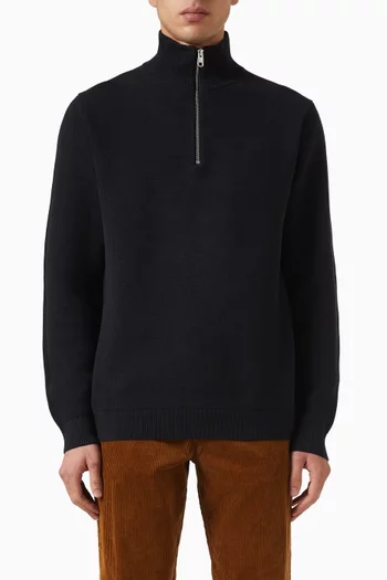 Half-zip Sweater in Knit