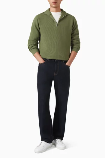 Half-zip Sweater in Knit