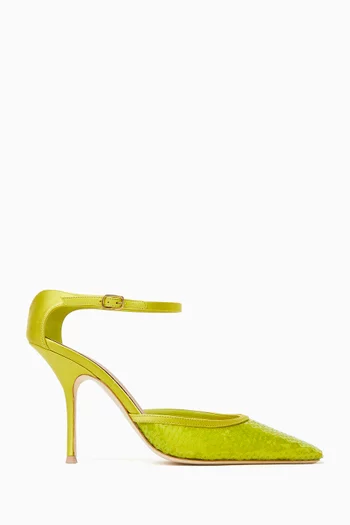 Leonor 90 Pumps in Mesh