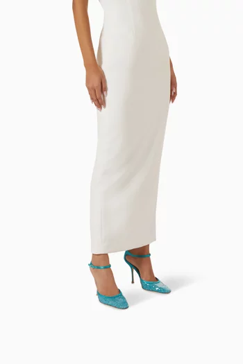 Leonor 90 Pumps in Mesh