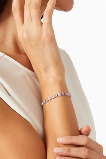 Floral Beaded Bracelet