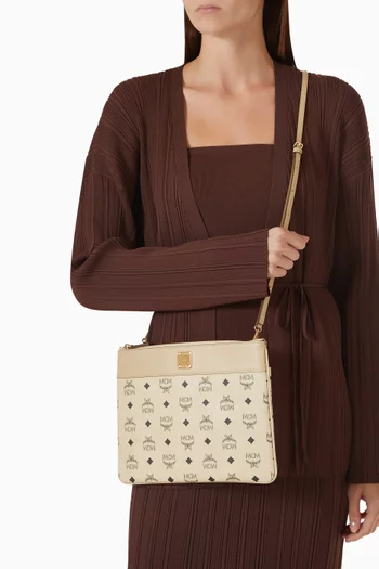 Aren Pouch in Visetos Canvas