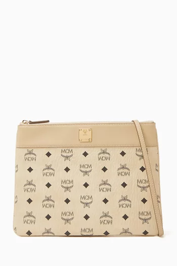 Aren Pouch in Visetos Canvas