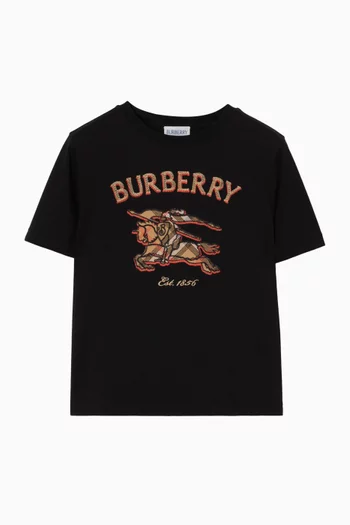 Equestrian Knight T-shirt in Cotton