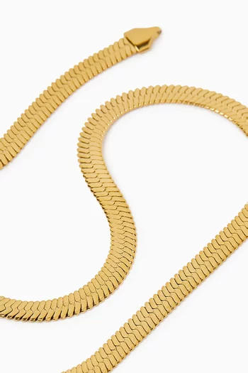 Lumi Necklace in 24kt Gold-plated Copper