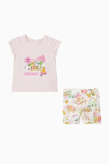 Paradiso Beach Club T-shirt in Cotton
