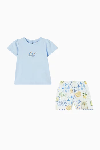 Piccolina Organic Sunglasses T-shirt in Cotton