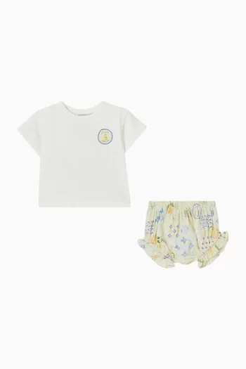 Piccolina Organic Limonata T-shirt in Cotton