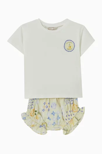 Piccolina Organic Limonata T-shirt in Cotton
