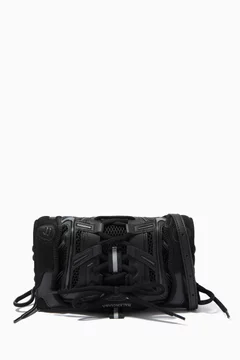 Buy Balenciaga Black Sneakerhead Phone Holder in Mesh & Faux