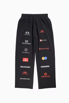 服/ファッション BALENCIAGA Unisex Top League Baggy Sweatpants in Cotton-fleece Buy Balenciaga Black Unisex Top League Baggy Sweatpants in Cotton