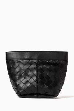ファッション雑貨・小物その他 BOTTEGA VENETA POUCH FLIP FLAP SMALL PRISM Bottega Veneta Flip Flap Small Prism Canvas & Leather Pouch