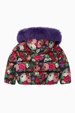 Moncler koura floral puffer clearance jacket