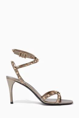 Valentino garavani rockstud best sale flair slingback leather sandals
