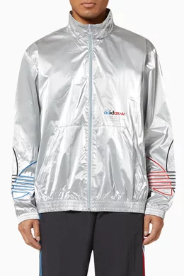 Adidas tri sale color track jacket