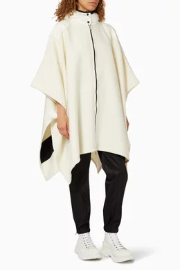 Moncler mantella discount cape jacket
