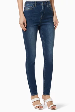 Armani high 2025 waisted skinny jeans
