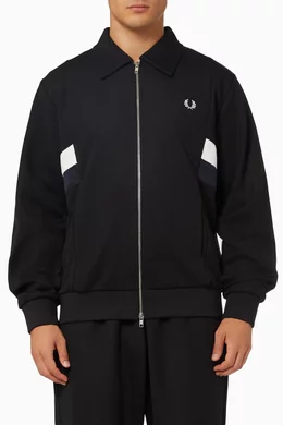 Fred perry sales towelling track jacket
