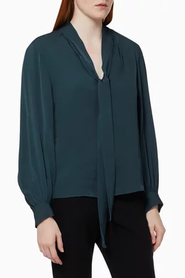 Theory blouson sleeve sweater hotsell