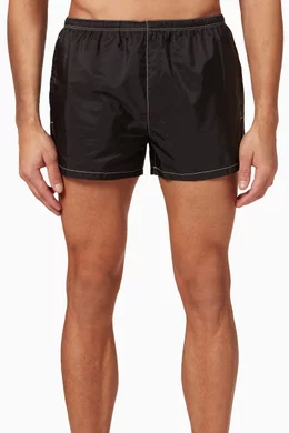 Prada mens outlet swim trunks