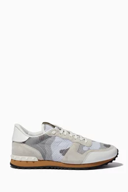 Valentino garavani hot sale camouflage rockrunner sneakers
