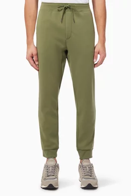 olive green polo sweatpants
