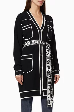 Cardigan karl lagerfeld new arrivals