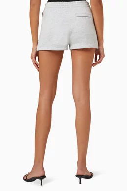 Alexander wang clearance terry logo shorts