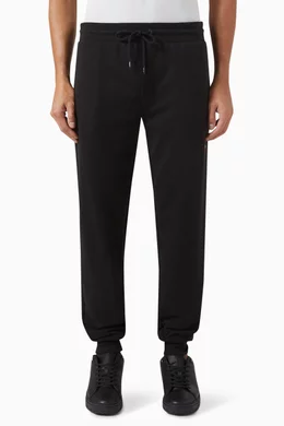 Buy Tommy Hilfiger Black Relaxed Fit Joggers in Cotton for Men in Kuwait